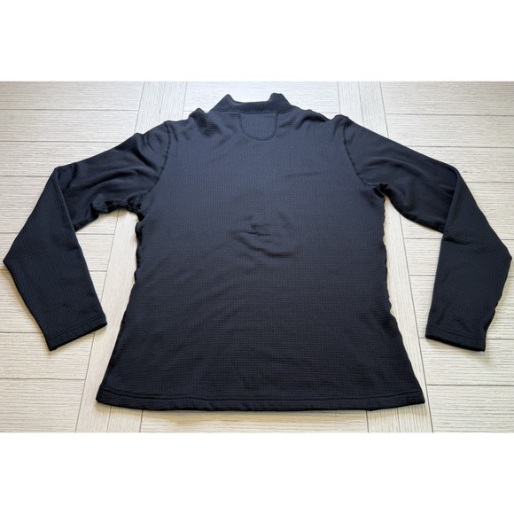 Magellan Women Long Sleeve Quarter Zip Jacket L Black Outdoor Light Athleisure - Picture 8 of 8